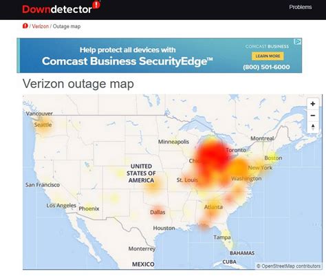 Verizon had a service outage across the USA today, affecting data, voice, and texting services. . Verizon service outtage